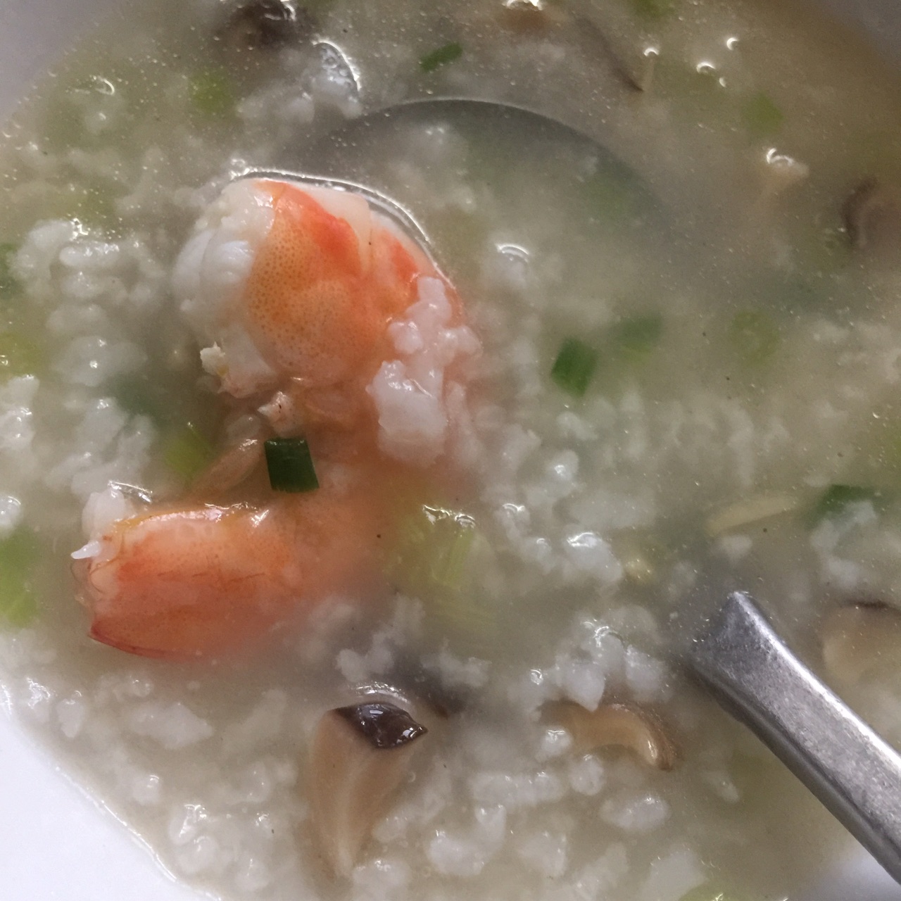 Seafood porridge