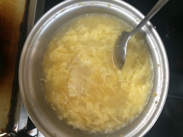 棒渣鸡蛋汤的做法图解3