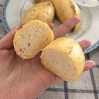 自发粉香蕉馒头的做法图解5