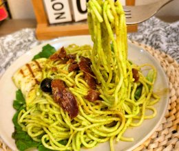 #奶香此刻，焙有钱花#南欧风情意大利面的做法