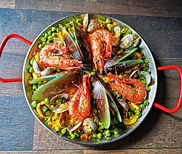 高颜值#西班牙海鲜饭:浓缩伊利比亚半岛历史的人间美味的做法