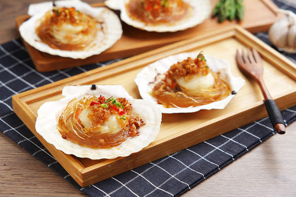 蒜蓉粉丝扇贝【孔老师教做菜】