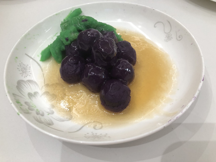 紫薯花样做法的做法
