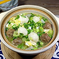 【私房潮式肉丸煲】的做法图解3