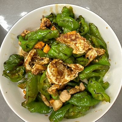 螺丝椒炒鸡蛋