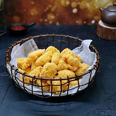 无油低脂劲爆鸡米花