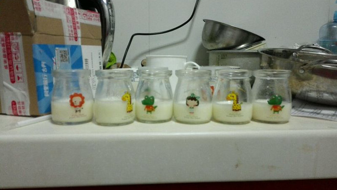 纯甄酸奶布丁