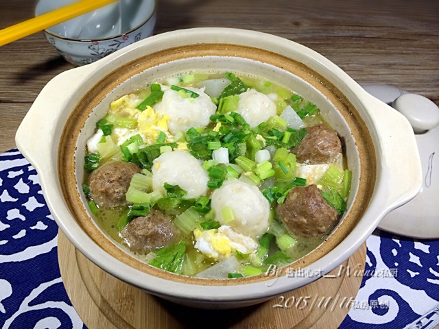 【私房潮式肉丸煲】的做法图解3