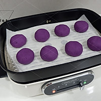 芝心紫薯糯米饼#年味十足的中式面点#的做法图解12