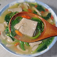 菠菜猪肝汤的做法图解10