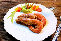 蒜蓉黄油阿根廷红虾#中粮我买，超模滋料大公开#的做法