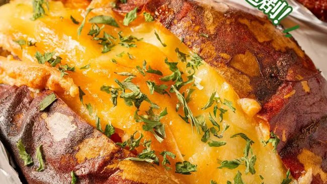 家常鲜食#芝士焗红薯的做法