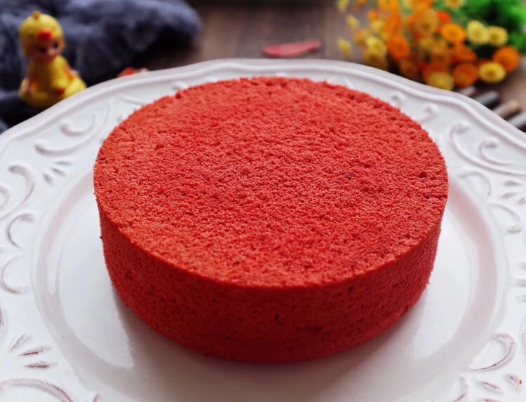 红丝绒蛋糕（八寸）的做法