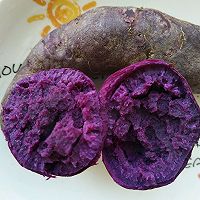 微波炉烤紫薯的做法图解4