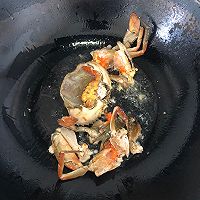 蟹黄膏蟹粉丝煲的做法图解9