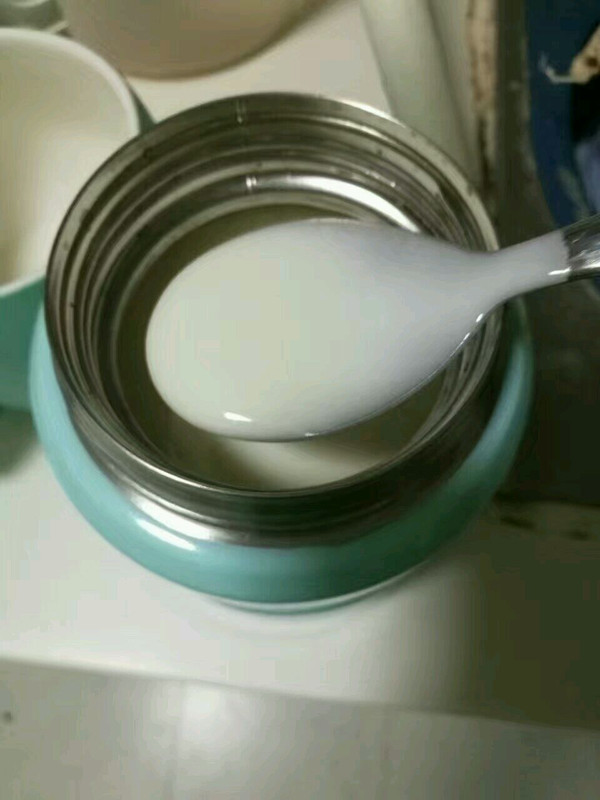 给宝宝纯纯的爱-焖烧杯自制酸奶