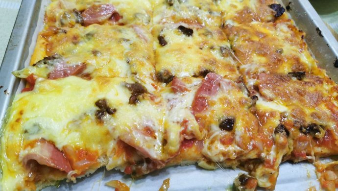 家庭版美味披萨