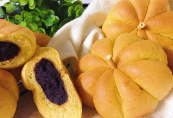 全麦紫薯南瓜面包