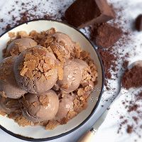超级浓郁的巧克力冰激凌（零冰渣可可块版）的做法图解6