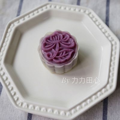紫薯冰皮月饼（四个50g份量）