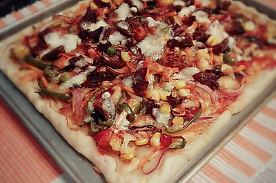 烤箱pizza饼