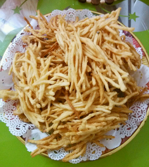脆炸土豆丝块（80后童年零食）