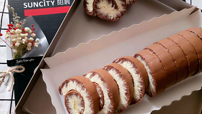 巧克力旋风蛋糕卷