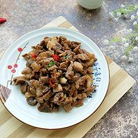 辣炒萝卜干肉片#春天肉菜这样吃#的做法图解9