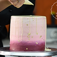 德普烘焙食谱—淋落幻彩蛋糕的做法图解16