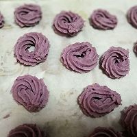 紫薯曲奇饼干的做法图解9