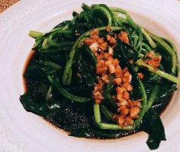 蒜蓉菠菜的做法