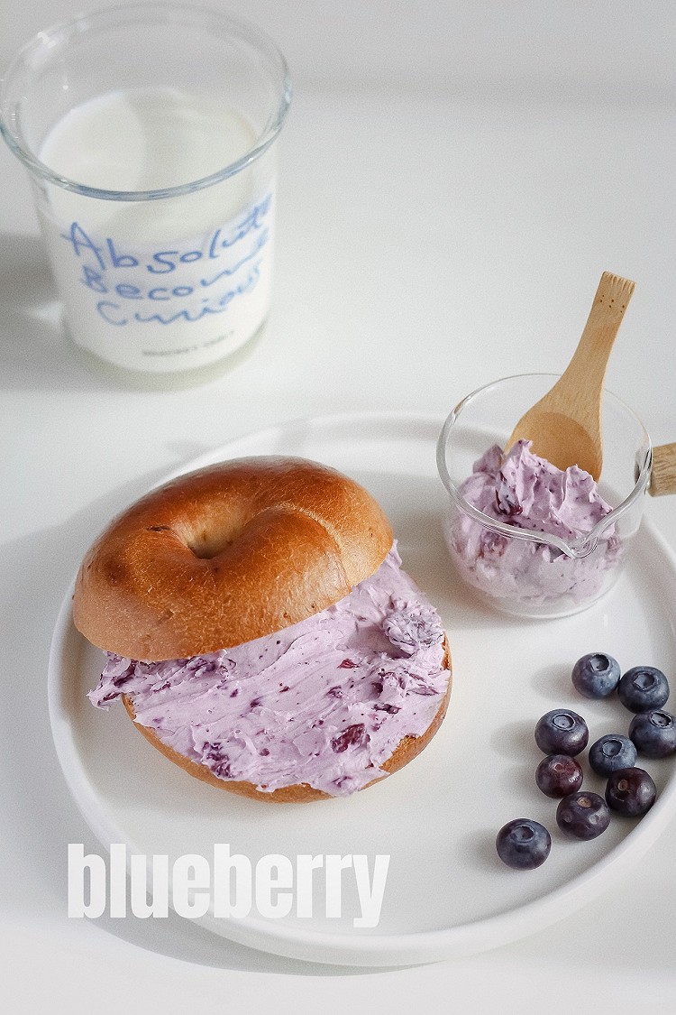 蓝莓奶酪贝果的做法