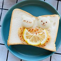 #肉食主义#卡通吐司早餐的做法图解9