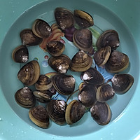 蒜蓉河蚬煲的做法图解1