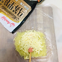 超长拉丝土豆芝士热狗棒的做法图解6