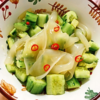 裸拍黄瓜大拉皮的做法图解4