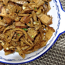 广东烧肉炒笋干+豆鼓香爆烧肉片
