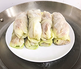 白菜包肉-减脂蔬菜饺子的做法