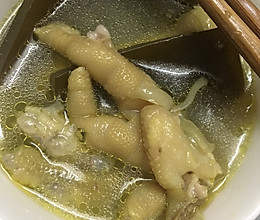 海带鸡爪汤的做法