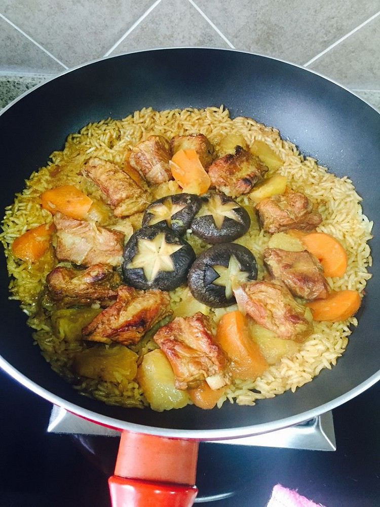 排骨土豆焖饭的做法