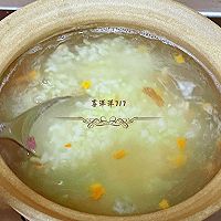 芹菜大闸蟹菌菇粥的做法图解5