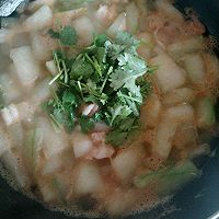 冬瓜虾仁汤的做法图解5