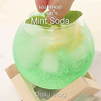 #玩心出道丨夏日DIY玩心潮饮挑战赛#薄荷柠檬汽水的做法图解7