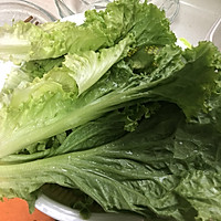 蚝油蒜末生菜的做法图解1