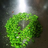 #李锦记旧庄蚝油鲜蚝鲜煮#蚝油煸炒毛豆的做法图解4
