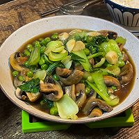 #我心中的冬日限定#素炒口蘑的做法图解4