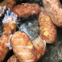 玉米猪肉脆皮烤肠的做法图解9