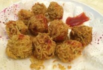 泡面鸡丸的做法