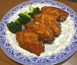 蒜香烤鸡翅的做法