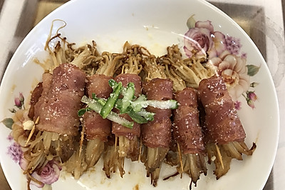 金针菇培根卷